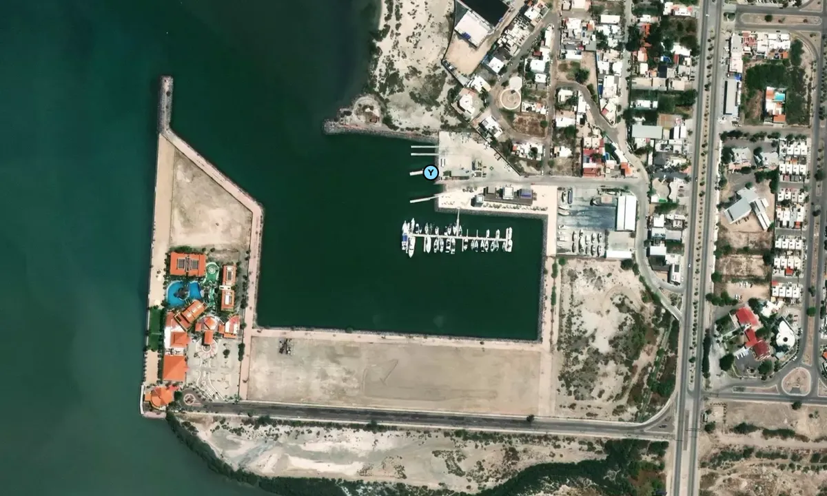 Satelite image of Marina Fonatur - La Paz