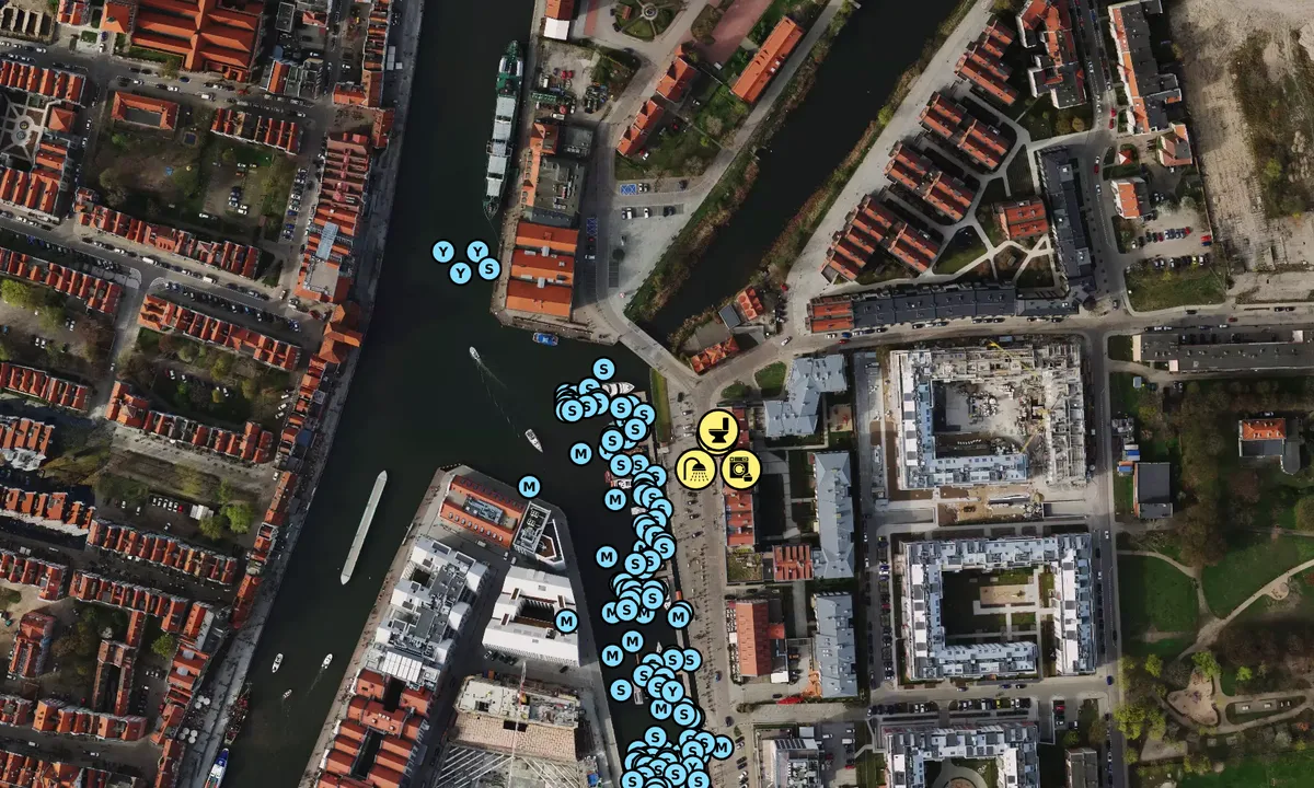 Satelite image of Marina Gdansk