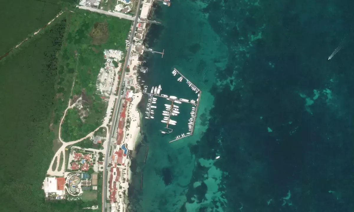 Satelite image of Marina Hacienda del Mar