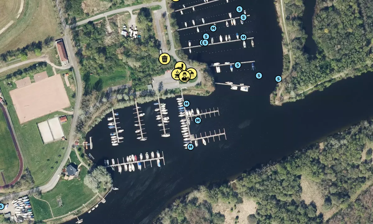 Satelite image of Marina Hooksiel