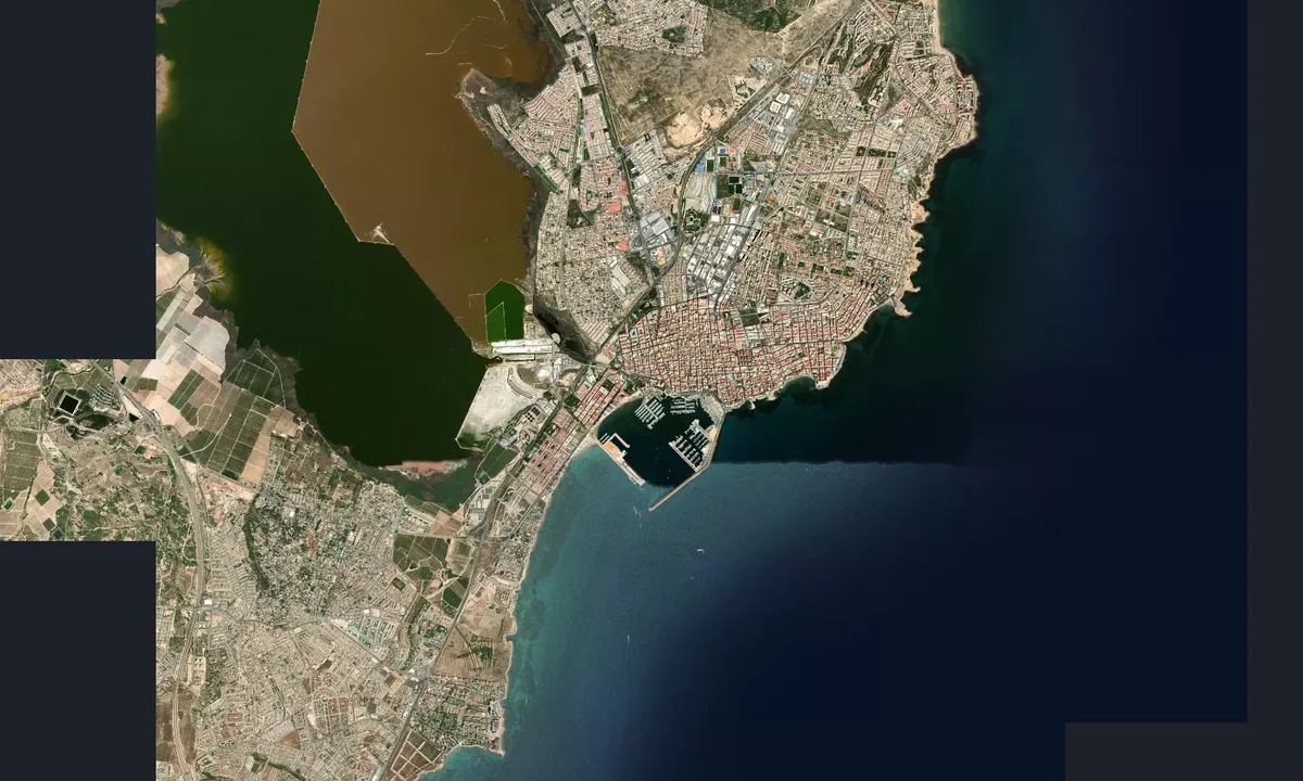 Flyfoto av Marina Internacional de Torrevieja