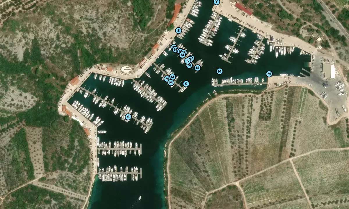 Satelite image of Marina Kremik - Primošten