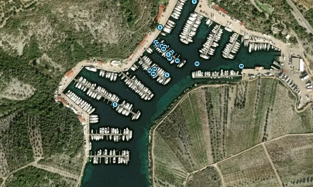 Satelite image of Marina Kremik - Primošten