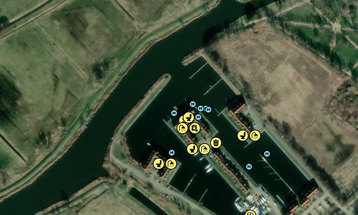 Satelite image of Marina Lagunenstadt Ueckermunde