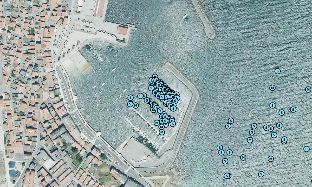 Satelite image of MARINA MUXIA