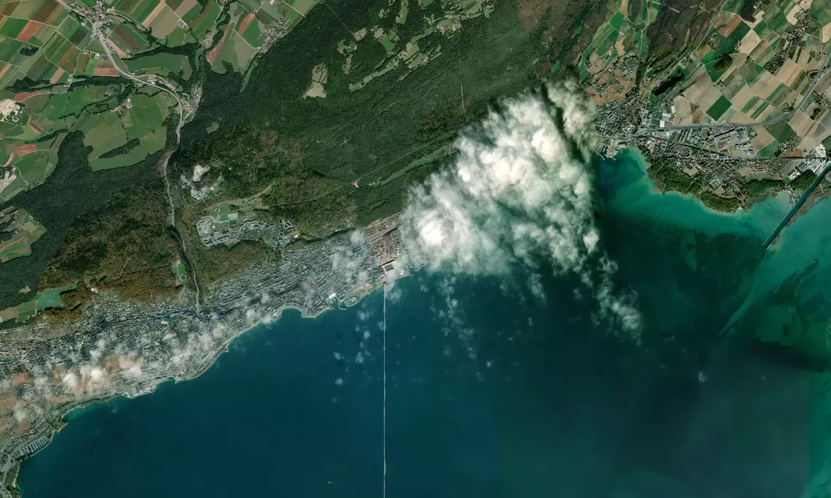 Flyfoto av Marina Nid de Crô
