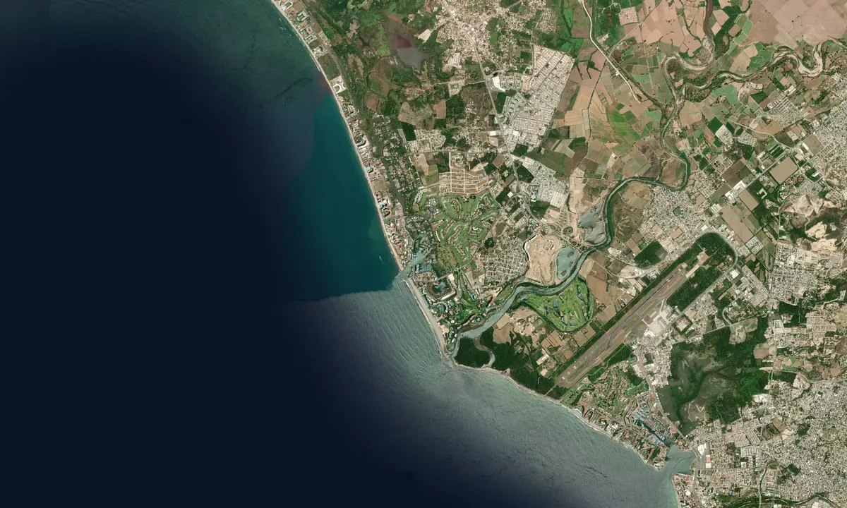 Flyfoto av Marina Nuevo Vallarta