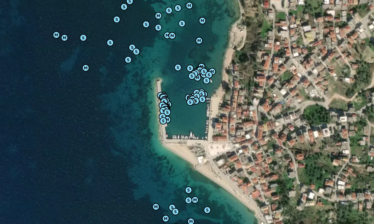 Satelite image of Marina Pálairos