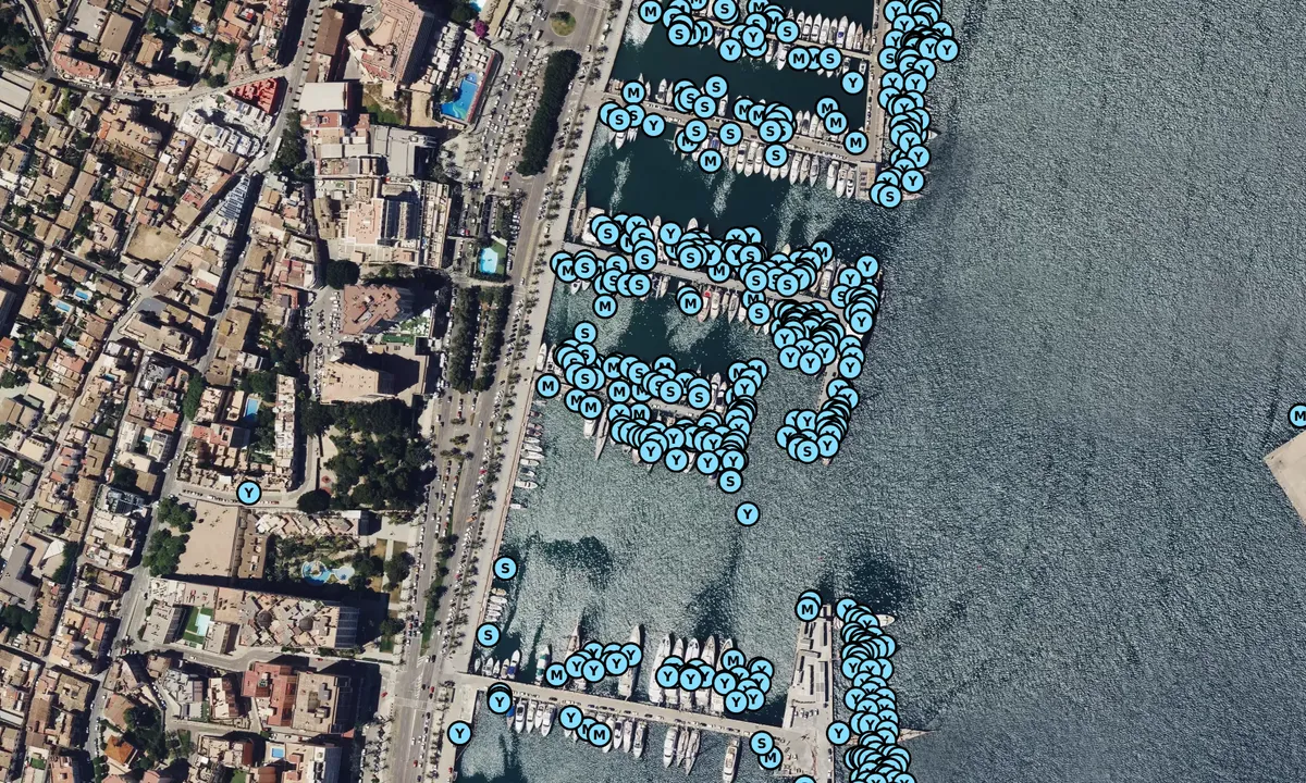 Satelite image of Marina Palma Cuarentena