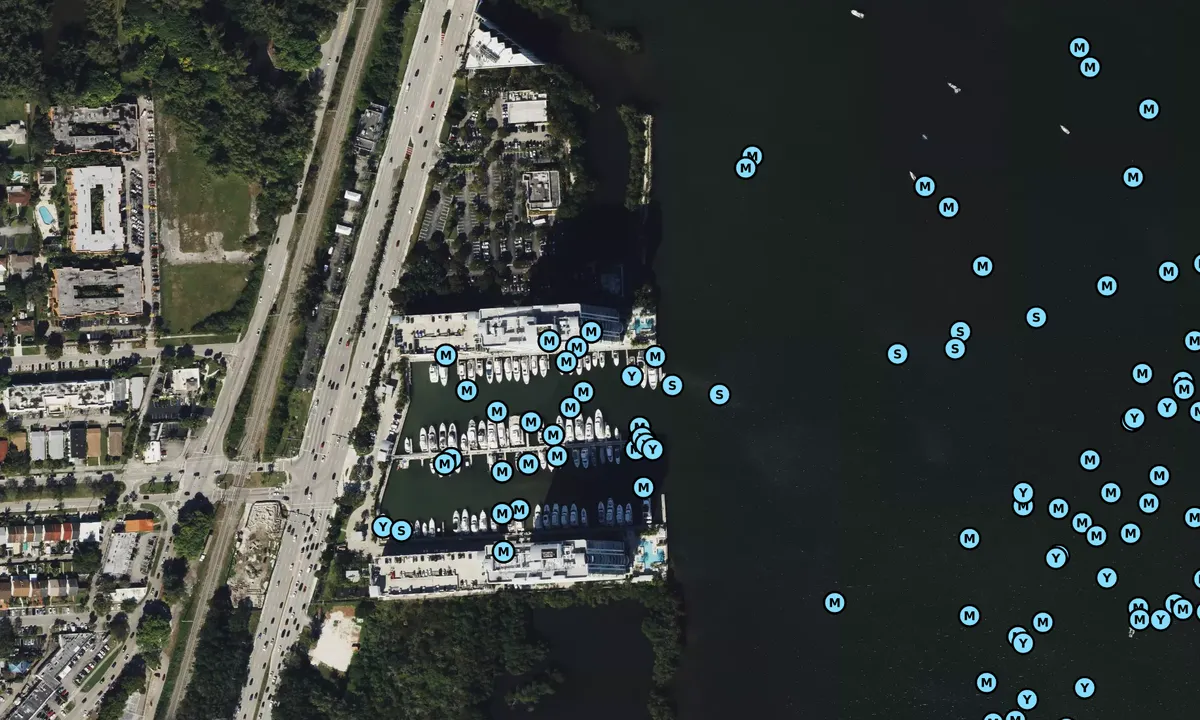Flyfoto av Marina Palms Yacht Club and Residences