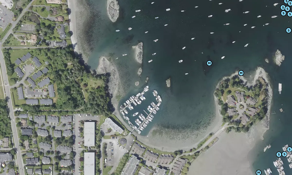 Satelite image of Marina Park Marina