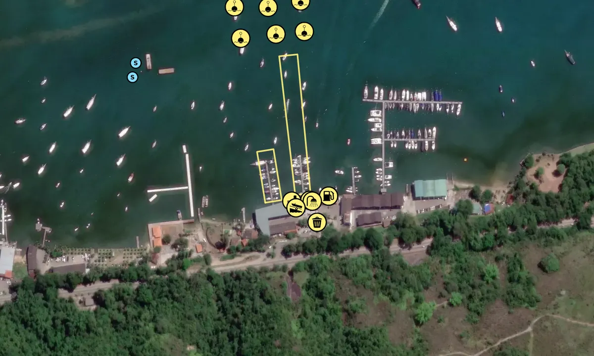 Satelite image of Marina Pier 46