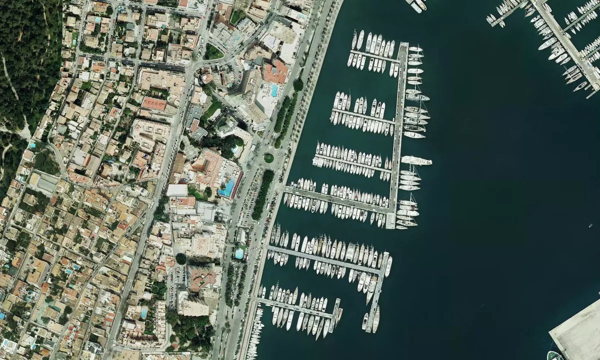 Flyfoto av Marina Port de Mallorca