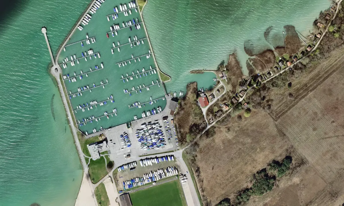 Satelite image of Marina Portalban