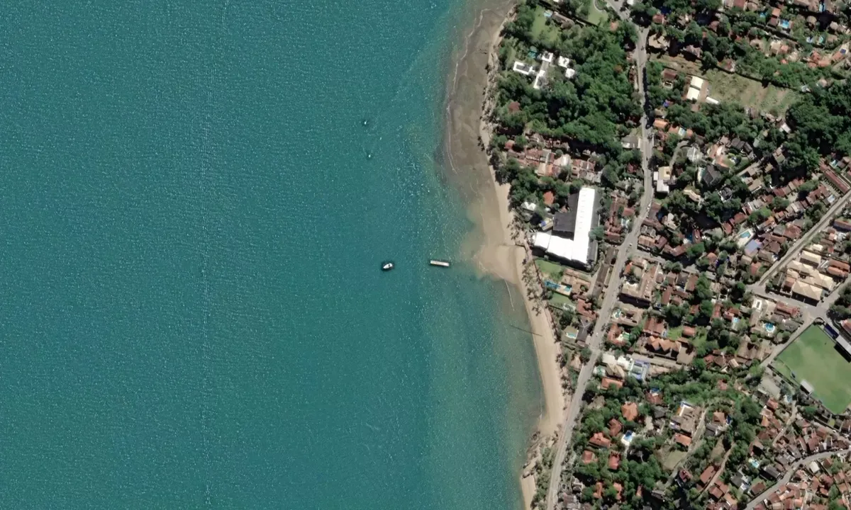 Flyfoto av Marina Porto Ilhabela