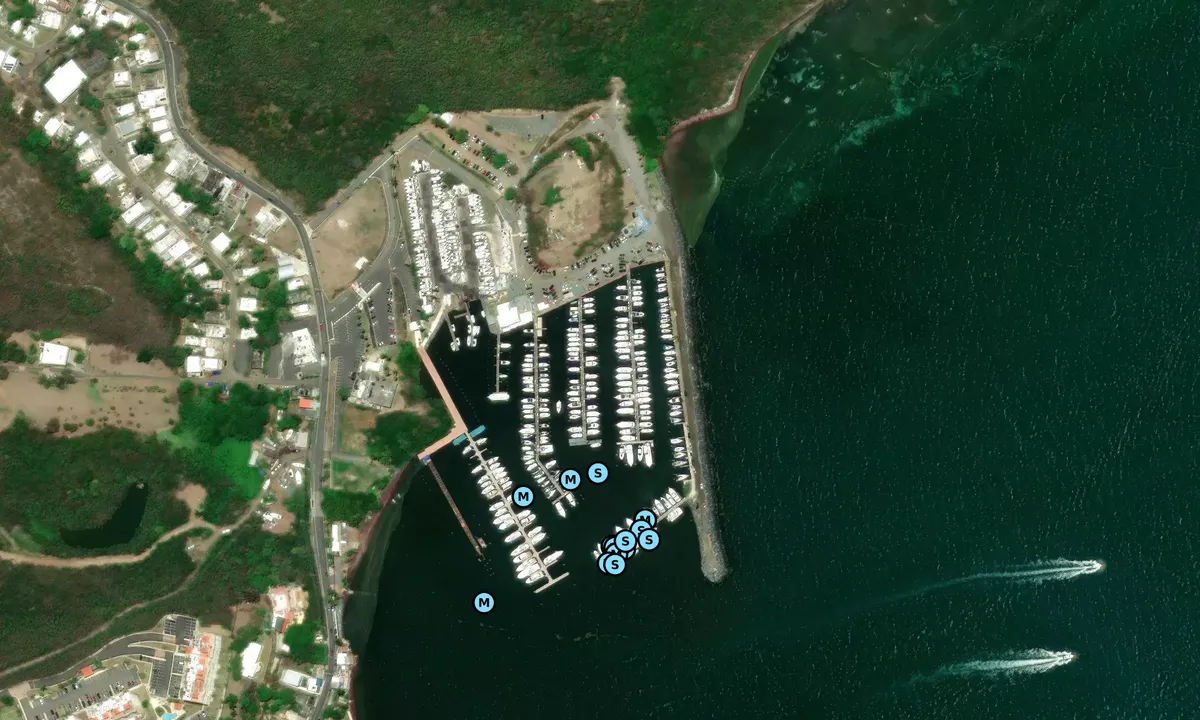 Satelite image of Marina Puerto Chico - Sardinera
