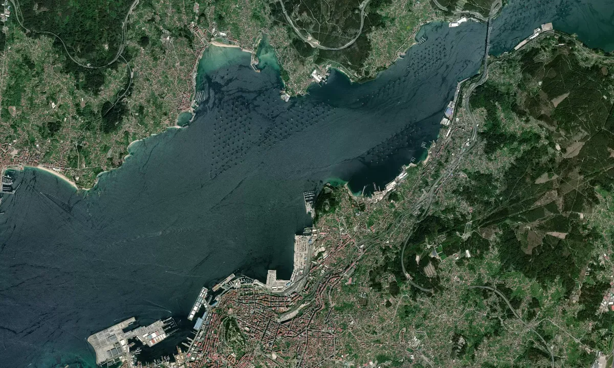 Flyfoto av Marina Punta Lagoa - Vigo