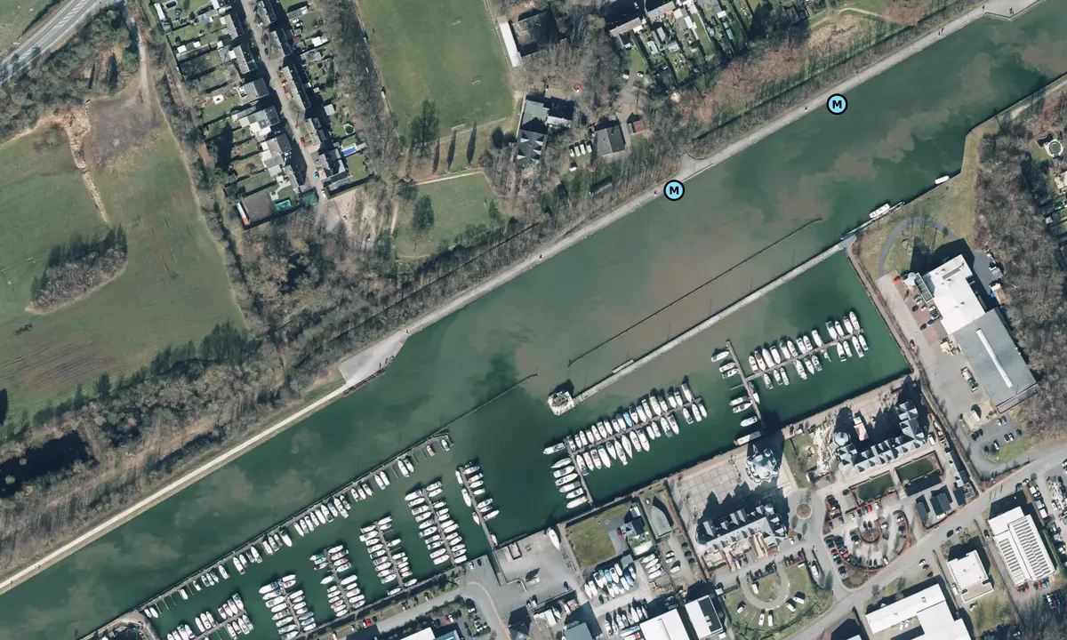 Satelite image of Marina Rünthe