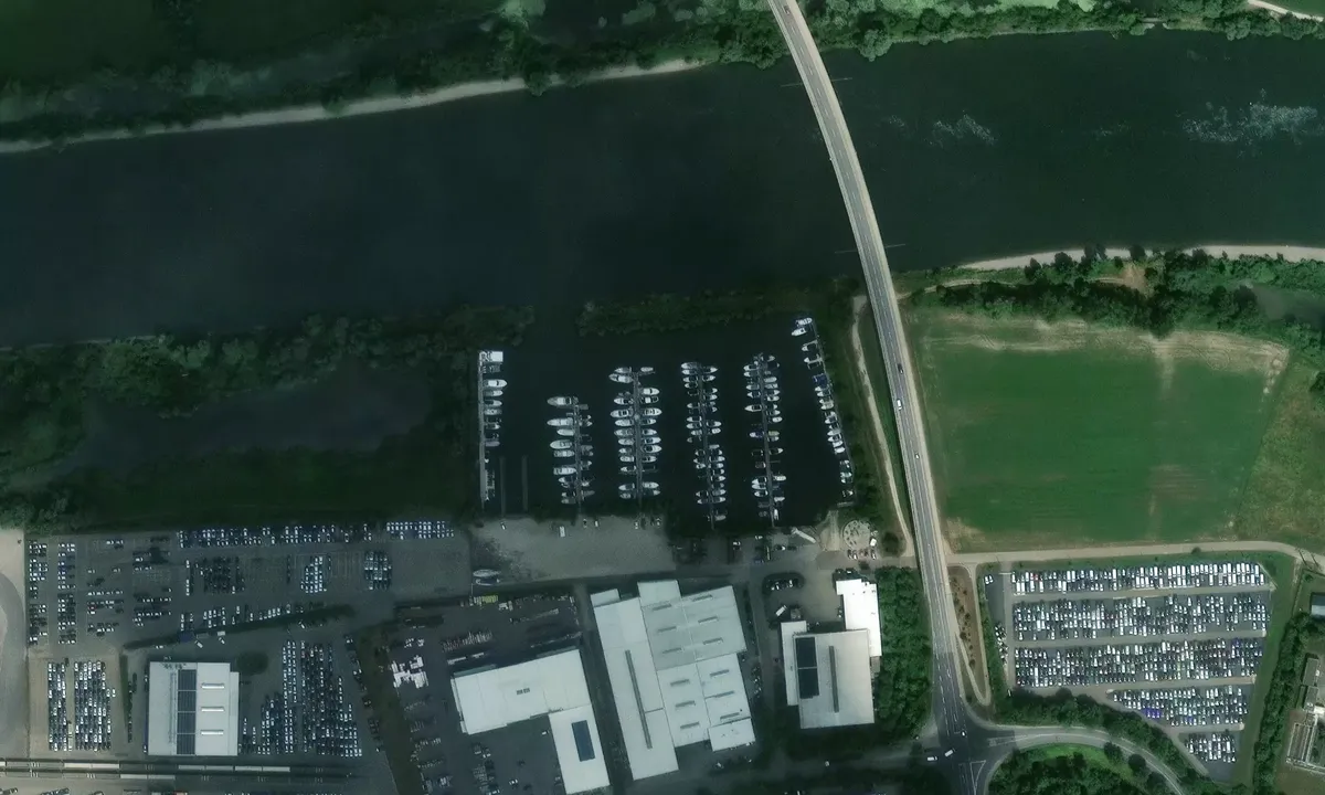 Satelite image of Marina Saal