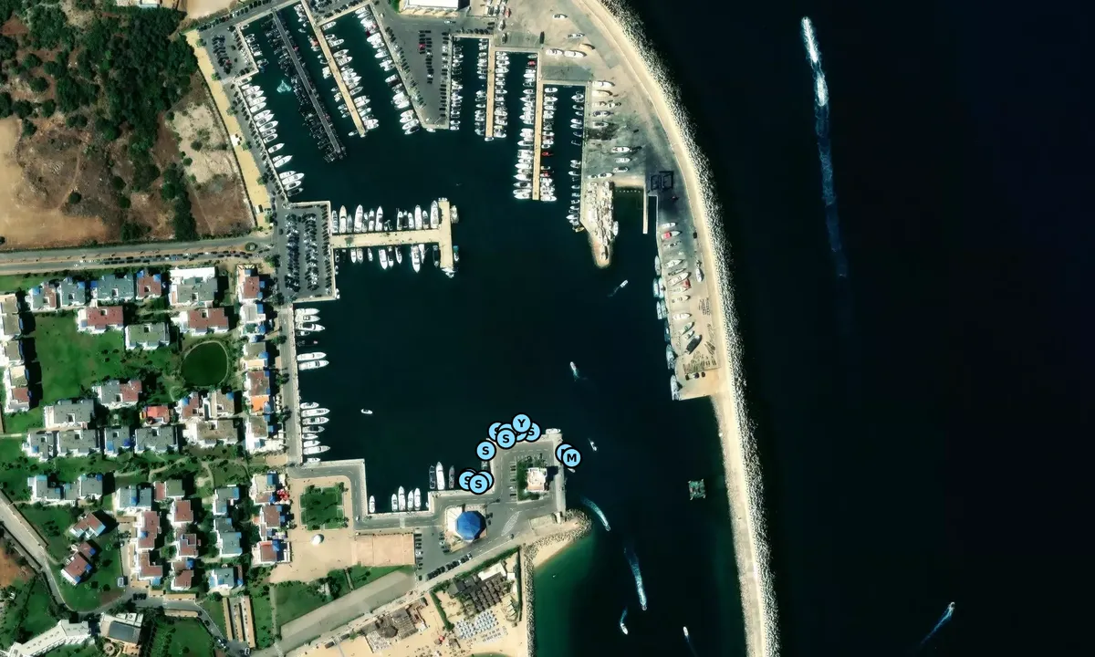 Satelite image of Marina Smir - M'diq-Fnideq Prefecture