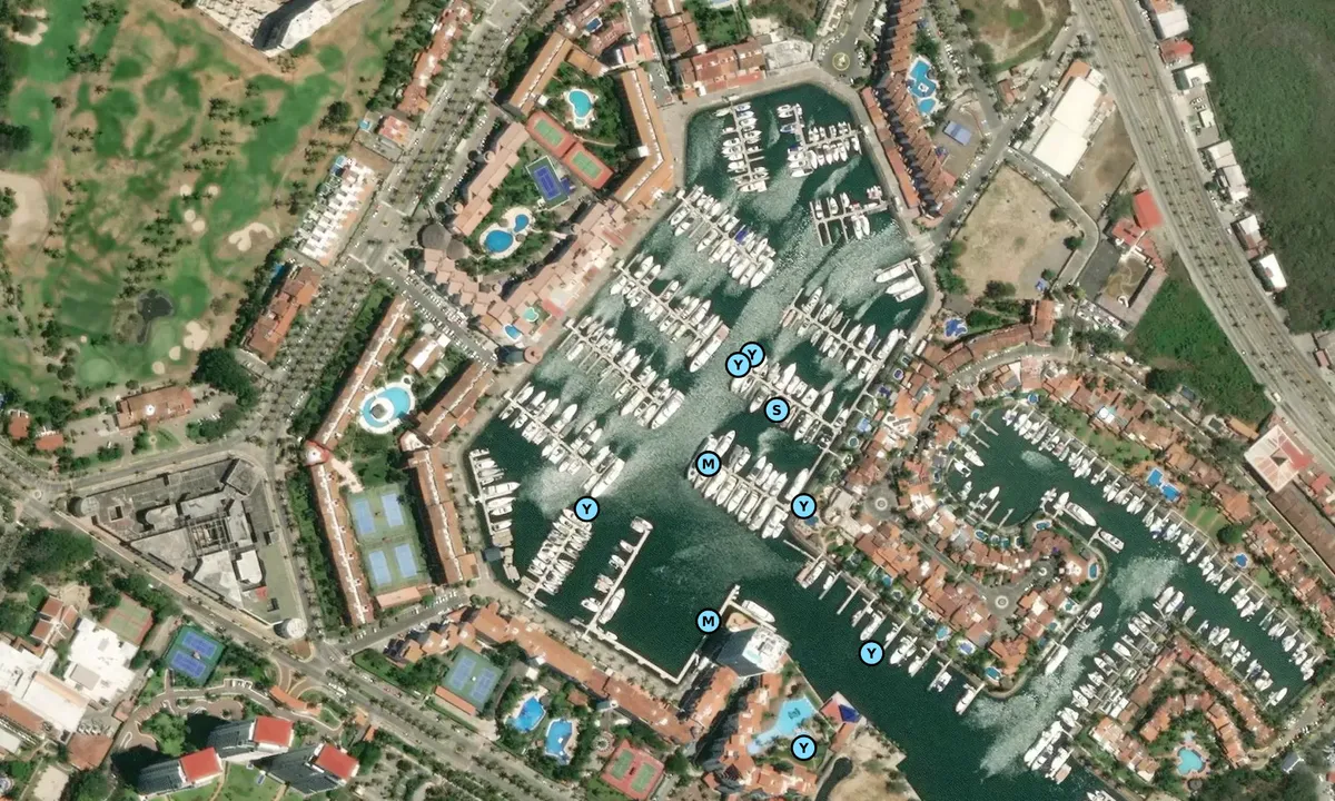 Satelite image of Marina Vallarta