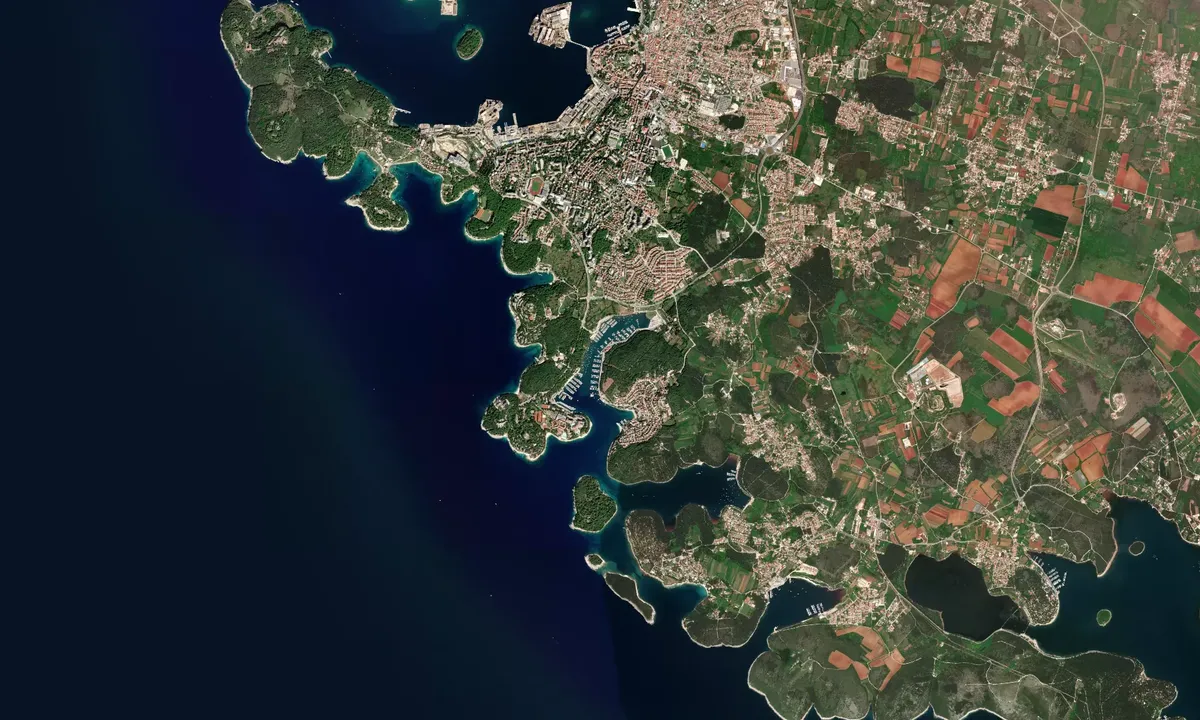 Flyfoto av Marina Veruda - Pješčana Uvala
