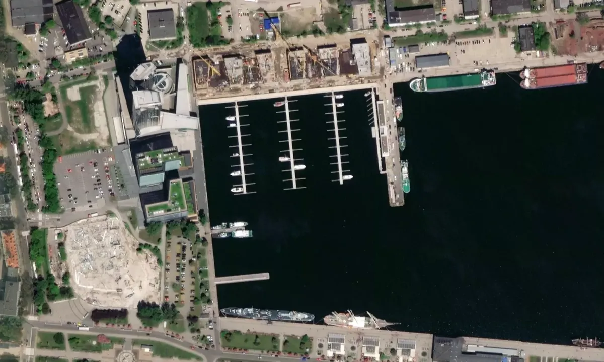 Flyfoto av Marina Yacht Park
