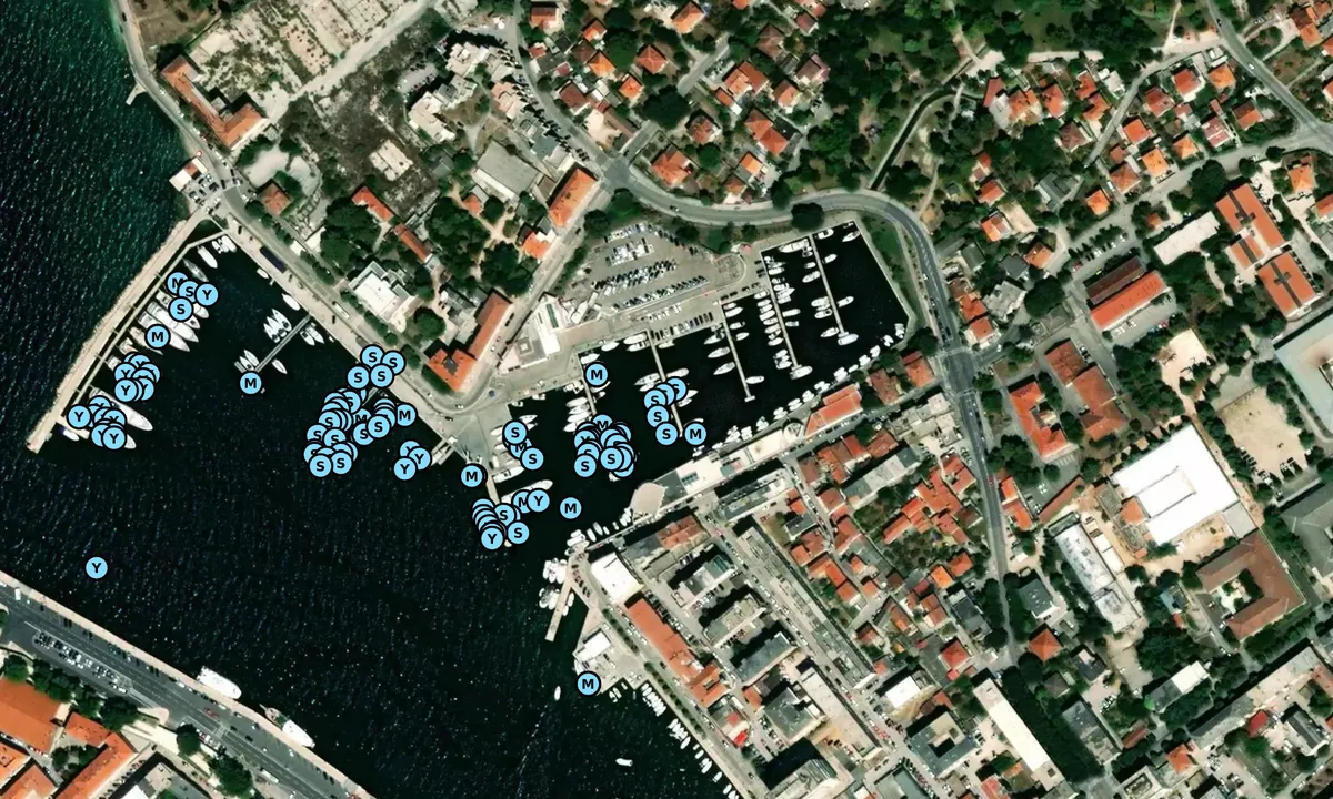 Satelite image of Marina Zadar