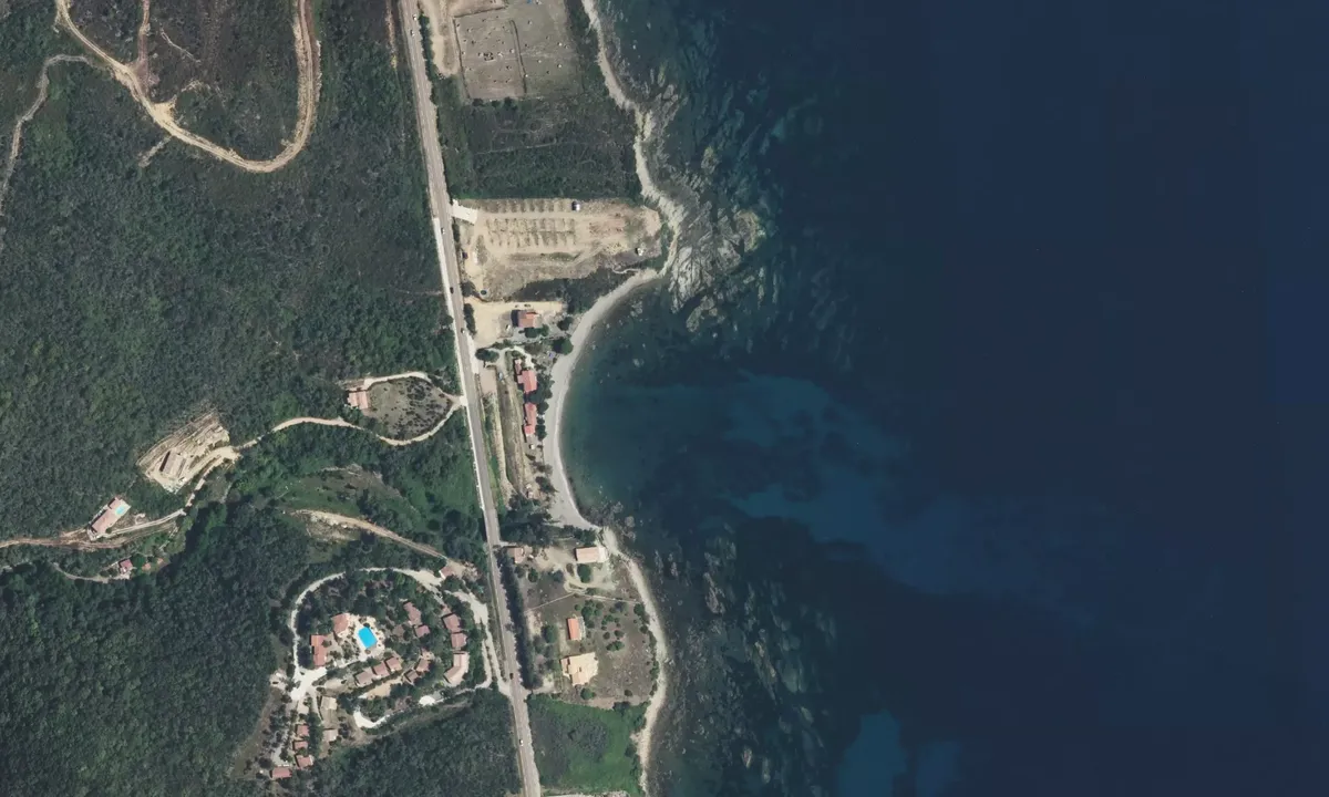 Flyfoto av Marine di Manichinu