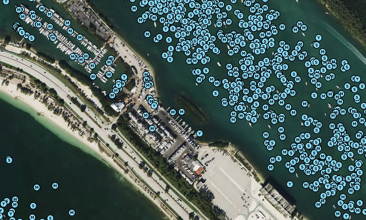 Satelite image of Marine Stadium Marina
