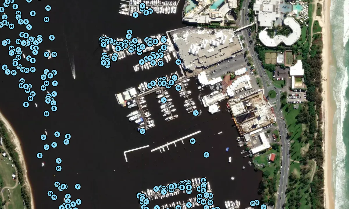 Satelite image of Mariner's Cove Marina 1