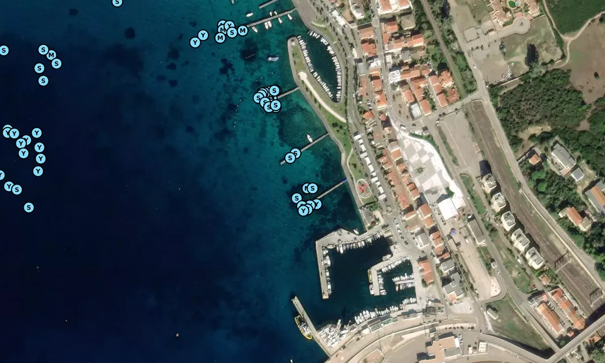 Satelite image of Maris Marine