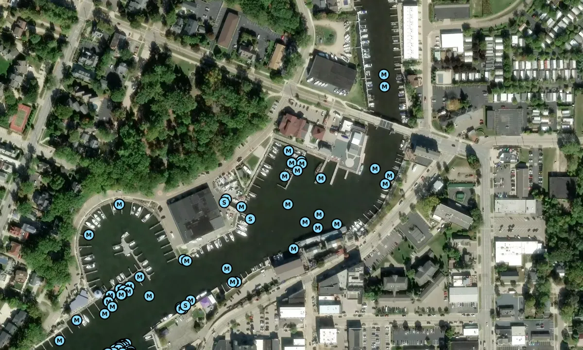Satelite image of Maritime Museum Municipal Marina