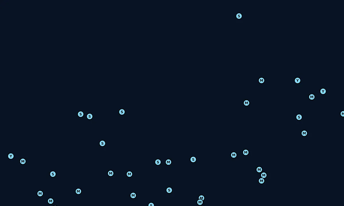 Satelite image of Markerwadden Noordzijde