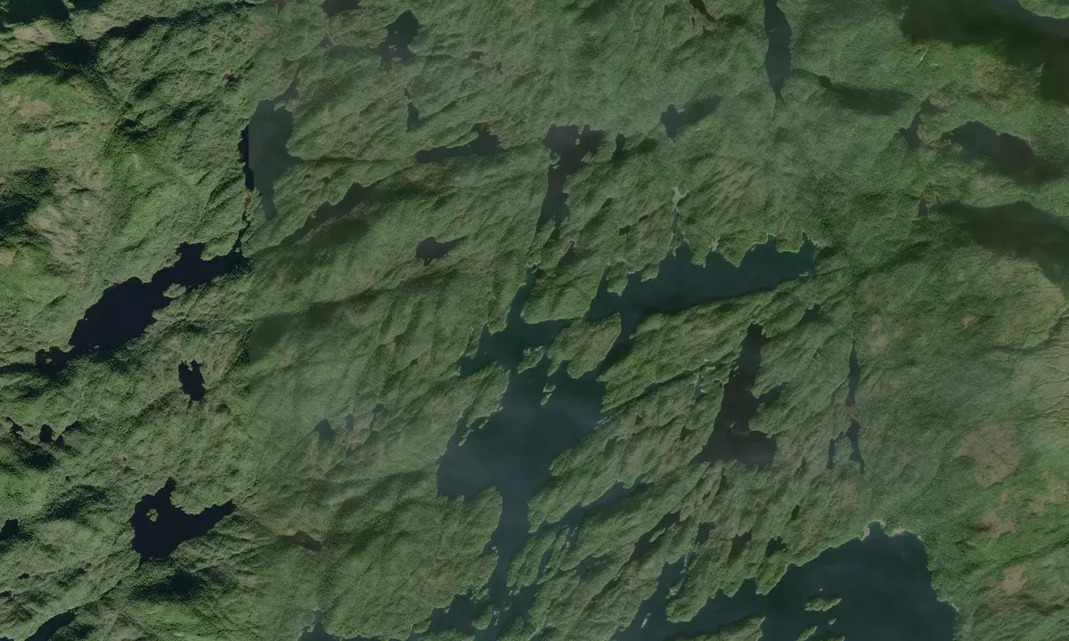 Flyfoto av Markle Inlet