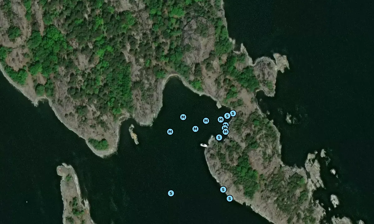 Satelite image of Marö - Kupkrok