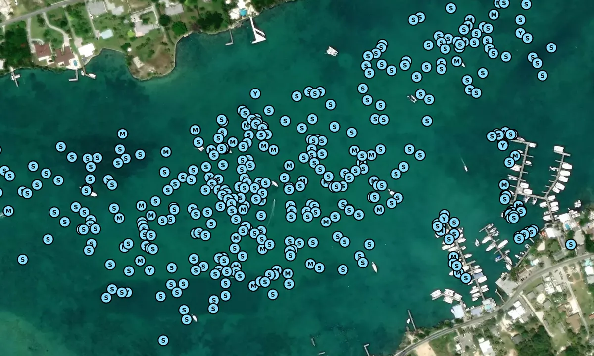 Satelite image of Marsh Harbour