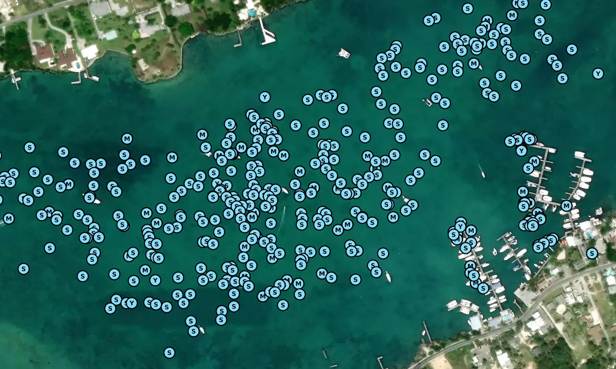 Satelite image of Marsh Harbour