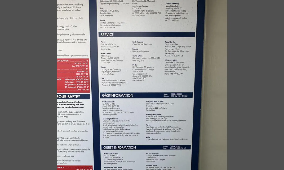 Marstrand: {"base": "se", "no": "Generell service og gode bussforbindelser til G\u00f6teborg.", "se": "Allm\u00e4n service och bra bussf\u00f6rbindelser med G\u00f6teborg.", "en": "General services and good bus connections to Gothenburg.", "da": "Almen service og gode busforbindelser med G\u00f6teborg."}