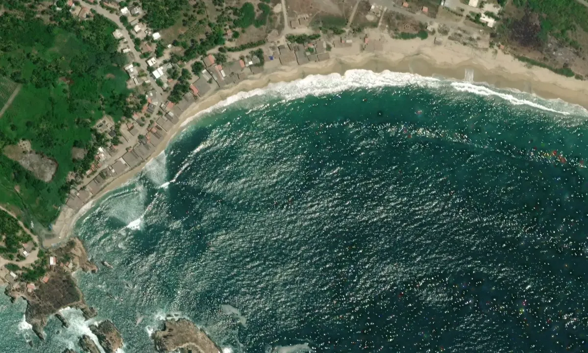 Satelite image of Maruata