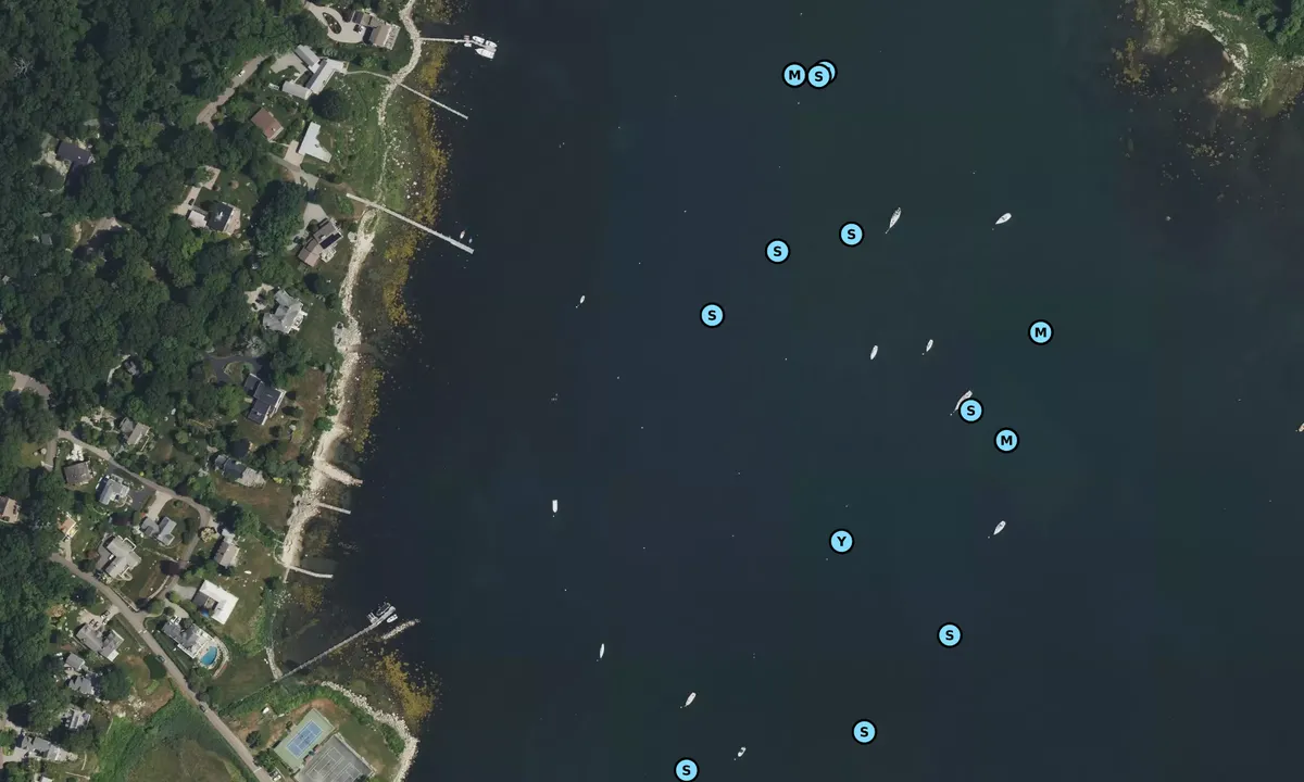 Satelite image of Mason Island East