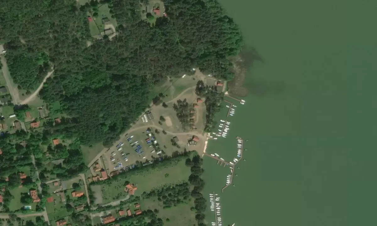 Flyfoto av Masuria marina Paweł Olszak