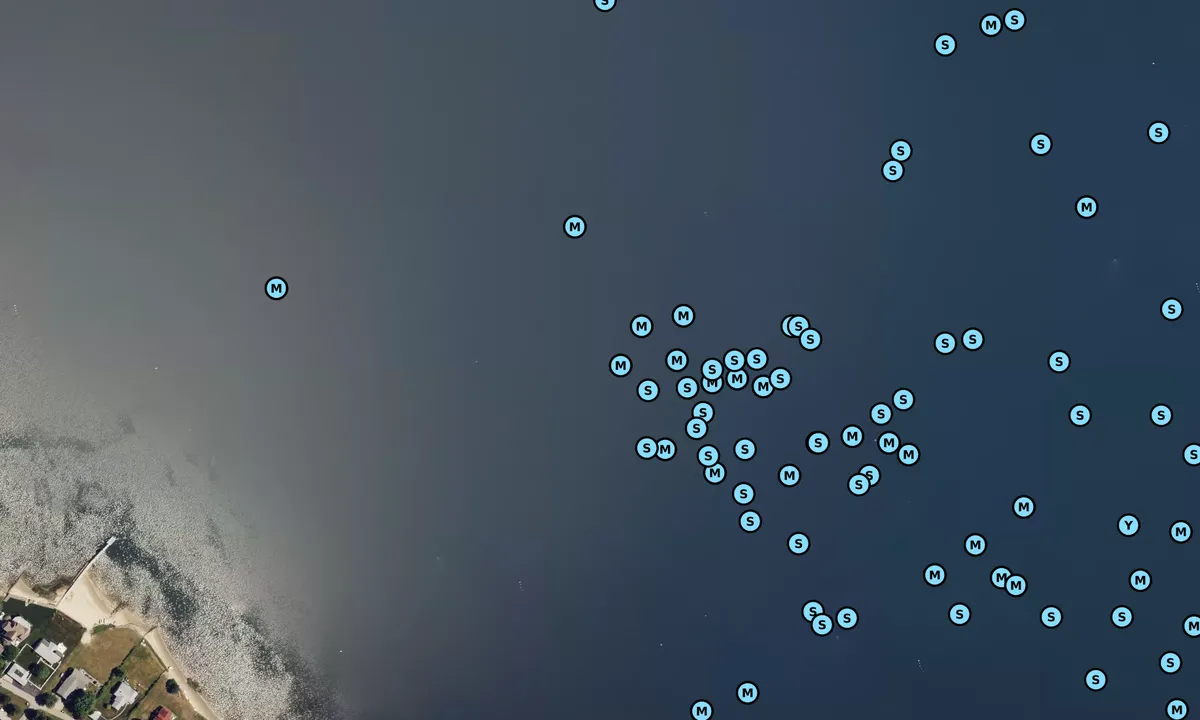 Satelite image of Mattapoisett Harbor