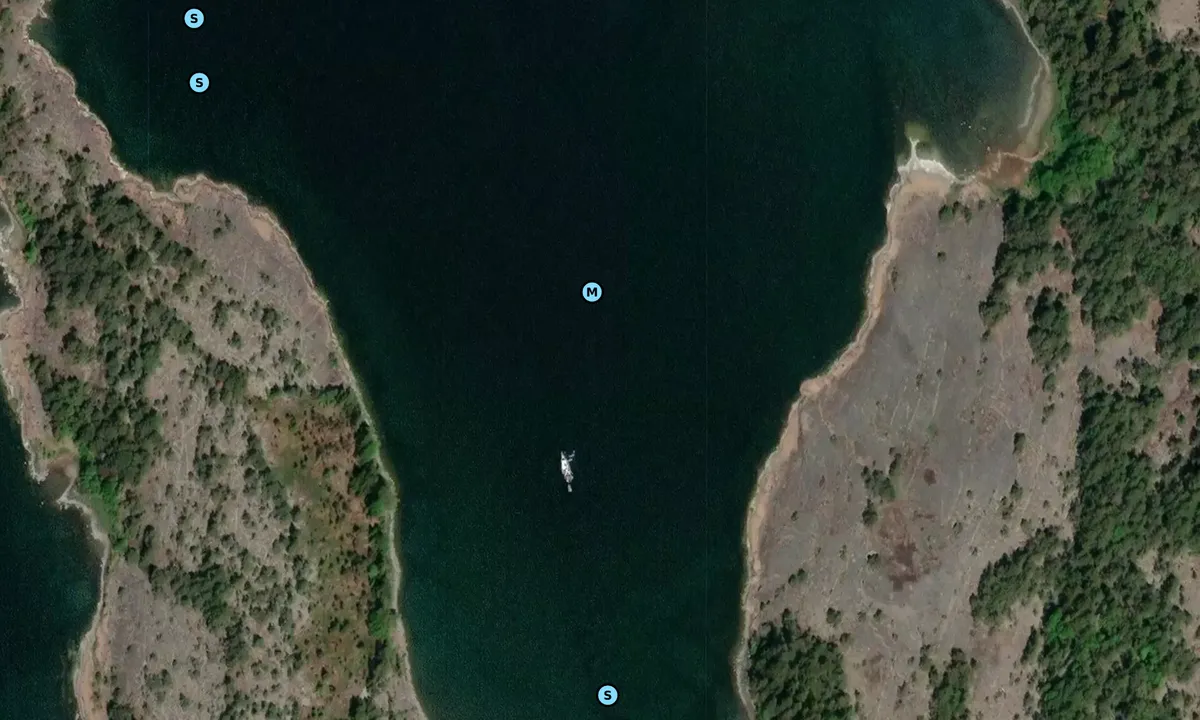 Satelite image of Mattskär