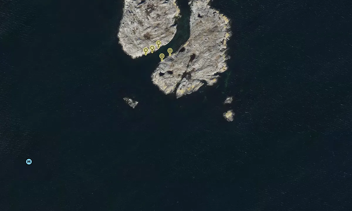 Satelite image of Måvholmeskär - Sjumansholmen