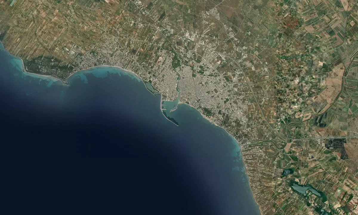Flyfoto av Mazara del Vallo 1