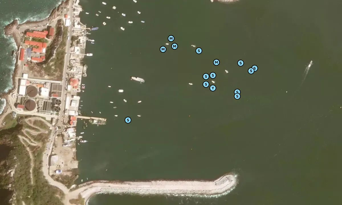 Satelite image of Mazatlan South