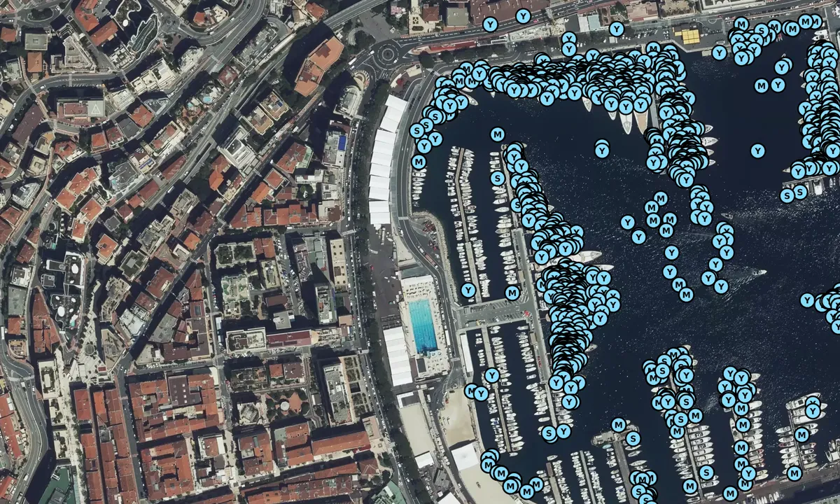 Satelite image of Mc loulou