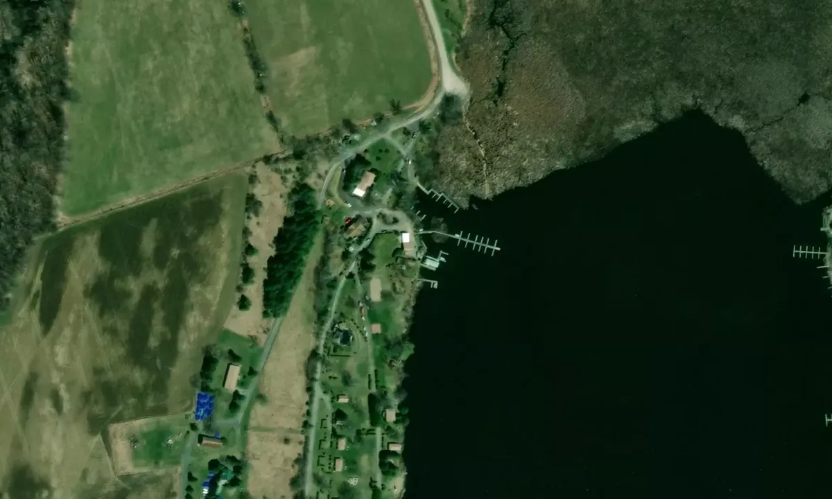 Satelite image of McGregor Bay Marina