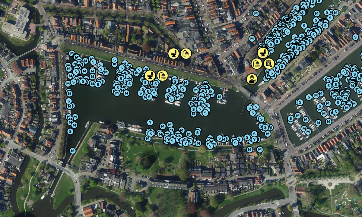 Satelite image of Medemblik - Westerhaven